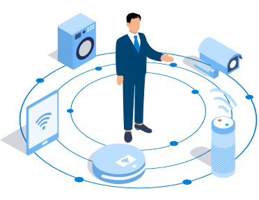 多彩なサービス展開の画像